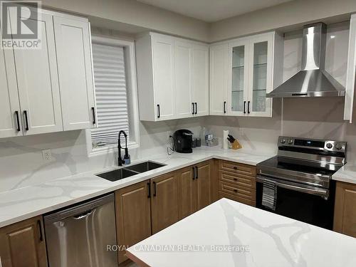 Upper - 53 Raven Cross Avenue S, Markham, ON - Indoor Photo Showing Kitchen With Double Sink