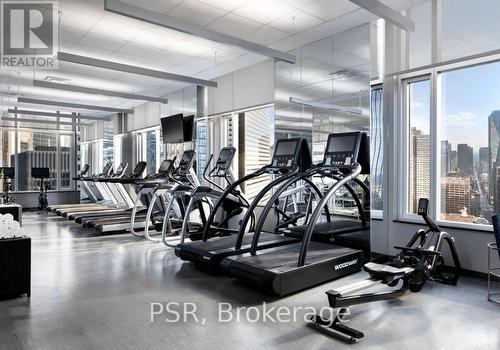 3901 - 311 Bay Street, Toronto, ON - Indoor Photo Showing Gym Room