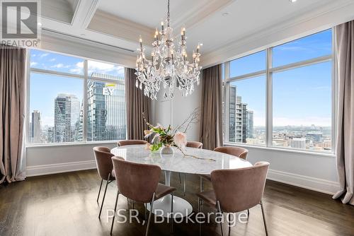 3901 - 311 Bay Street, Toronto, ON - Indoor Photo Showing Dining Room