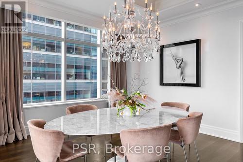 3901 - 311 Bay Street, Toronto, ON - Indoor Photo Showing Dining Room