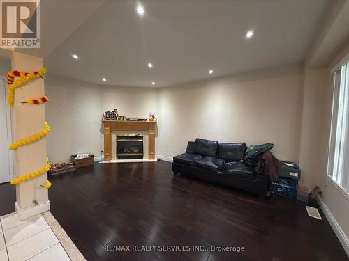 81 Botavia Downs Drive, Brampton, ON - Indoor With Fireplace