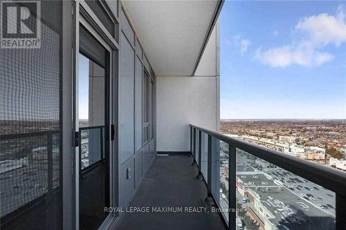 2209 - 3700 Highway 7 Road N, Vaughan, ON - Outdoor With Balcony With Exterior