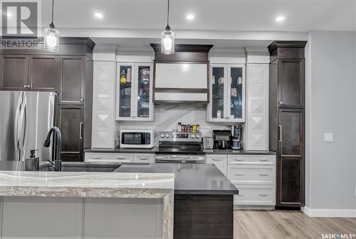 580 Kalra Street, Saskatoon, SK - Indoor Photo Showing Kitchen With Upgraded Kitchen