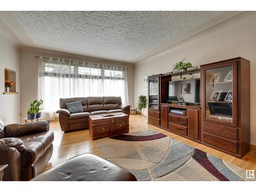 5336 111 Av Nw Nw, Edmonton, AB - Indoor Photo Showing Living Room