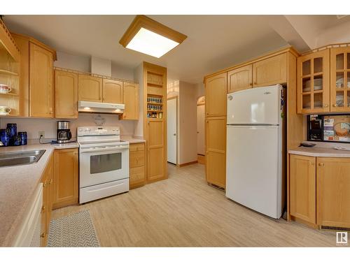 5336 111 Av Nw Nw, Edmonton, AB - Indoor Photo Showing Kitchen With Double Sink