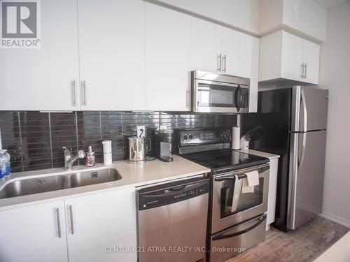 4110 - 55 Bremner Boulevard, Toronto, ON - Indoor Photo Showing Kitchen With Stainless Steel Kitchen With Double Sink