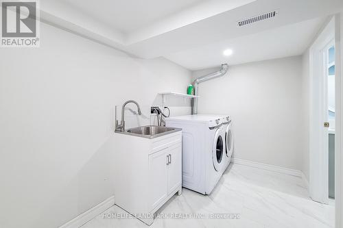 Lower - 75 Bayview Drive, St. Catharines, ON - Indoor Photo Showing Laundry Room