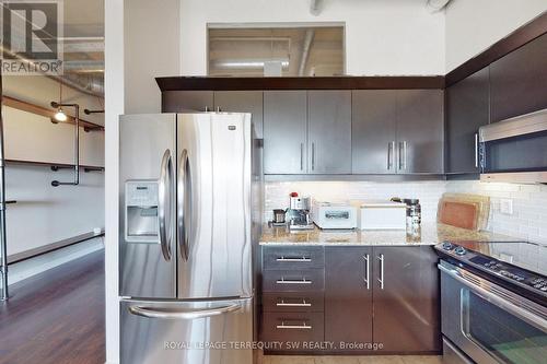 1101 - 700 King Street W, Toronto, ON - Indoor Photo Showing Kitchen With Stainless Steel Kitchen With Upgraded Kitchen