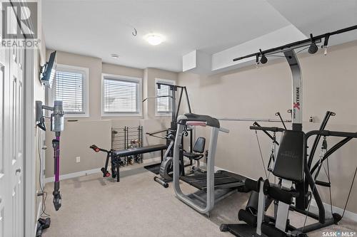 710 Rosewood Boulevard W, Saskatoon, SK - Indoor Photo Showing Gym Room