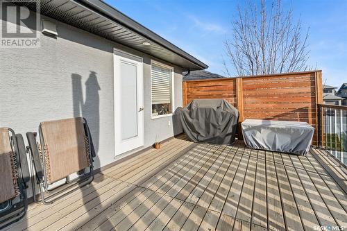 710 Rosewood Boulevard W, Saskatoon, SK - Outdoor With Deck Patio Veranda With Exterior