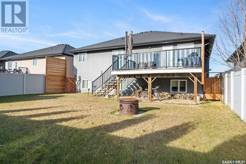 710 Rosewood Boulevard W, Saskatoon, SK - Outdoor With Deck Patio Veranda