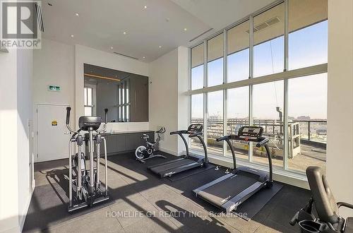 2507 - 297 Oak Walk Drive, Oakville, ON - Indoor Photo Showing Gym Room