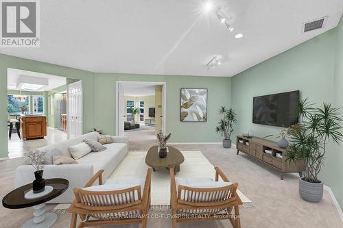 14 - 54 Blue Springs Drive, Waterloo, ON - Indoor Photo Showing Living Room