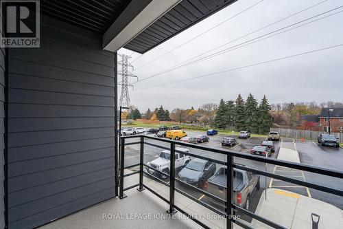 201 - 243 Northfield Drive E, Waterloo, ON - Outdoor With Balcony With Exterior