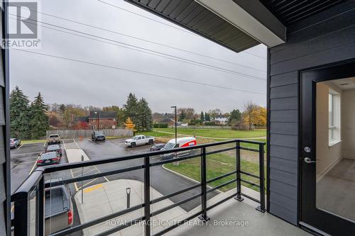 201 - 243 Northfield Drive E, Waterloo, ON - Outdoor With Balcony With Exterior