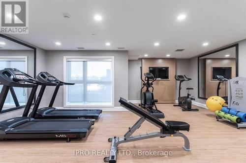 208 - 128 Grovewood Common, Oakville, ON - Indoor Photo Showing Gym Room