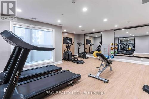 208 - 128 Grovewood Common, Oakville, ON - Indoor Photo Showing Gym Room