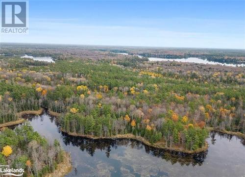 Aerial view with a water view - Beside 314 Clear Bay Road W, Kinmount, ON 