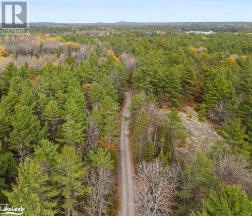 Birds eye view of property - Beside 314 Clear Bay Road W, Kinmount, ON 