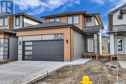 352 Leskiw Bend, Saskatoon, SK - Outdoor With Facade