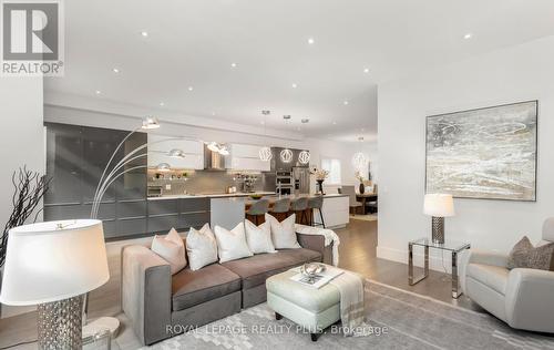 16B Benson Avenue, Mississauga, ON - Indoor Photo Showing Living Room