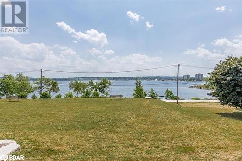 Over Looking Cancilla Park & View Of Kempenfelt Bay - 150 Dunlop Street E Unit# 711, Barrie, ON - Outdoor With Body Of Water With View