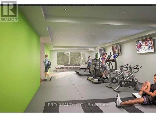 712 - 55 Ontario Street, Toronto, ON - Indoor Photo Showing Gym Room