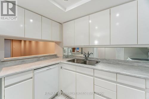 1501 - 33 University Avenue, Toronto, ON - Indoor Photo Showing Kitchen With Double Sink