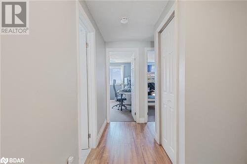 Hall with light hardwood / wood-style floors - 325 William Williams Street Unit# 31, Shelburne, ON - Indoor Photo Showing Other Room