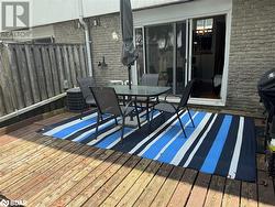 View of wooden deck - 