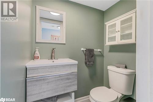 Bathroom with vanity and toilet - 325 William Williams Street Unit# 31, Shelburne, ON - Indoor Photo Showing Bathroom