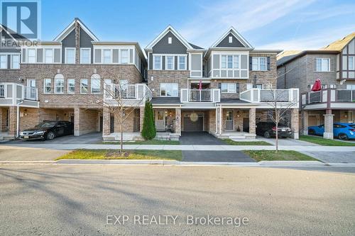 106 Lemieux Court, Milton, ON - Outdoor With Balcony With Facade