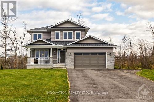 55 White Tail Drive, Lanark, ON - Outdoor With Deck Patio Veranda With Facade