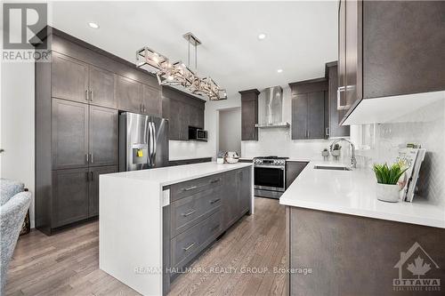 1828 Haiku Street, Ottawa, ON - Indoor Photo Showing Kitchen With Upgraded Kitchen