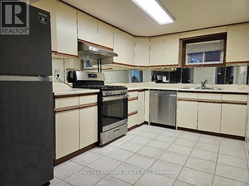 Bsmt. - 275 Hounslow Avenue, Toronto, ON - Indoor Photo Showing Kitchen With Double Sink