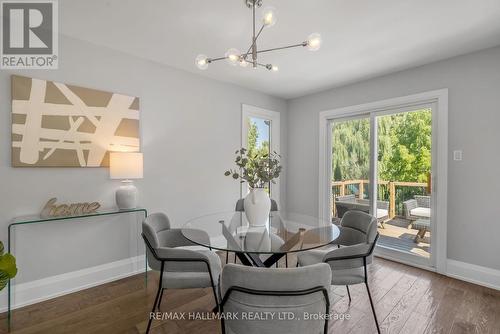 99 Belmont Crescent, Vaughan, ON - Indoor Photo Showing Dining Room