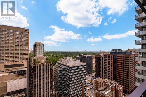 2508 - 42 Charles Street E, Toronto, ON - Outdoor With Balcony With View