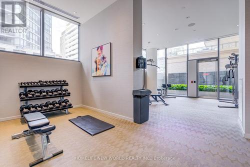 2508 - 42 Charles Street E, Toronto, ON - Indoor Photo Showing Gym Room