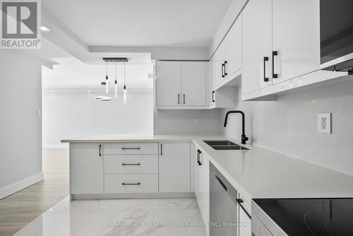 2405 - 10 Tangreen Court, Toronto, ON - Indoor Photo Showing Kitchen With Double Sink