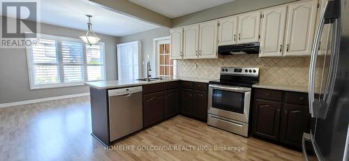 27 Carroll Street, Whitby, ON - Indoor Photo Showing Kitchen With Double Sink