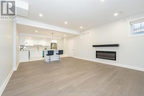 3168 Watercliffe Court, Oakville, ON - Indoor Photo Showing Living Room With Fireplace