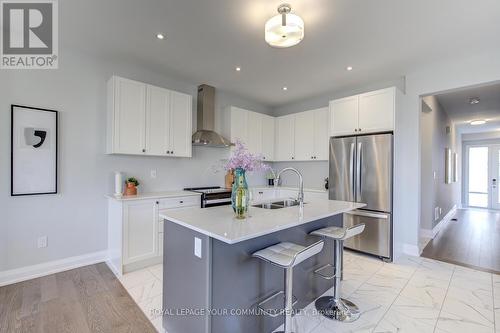 963 Grosbeak Trail, Pickering, ON - Indoor Photo Showing Kitchen With Stainless Steel Kitchen With Double Sink