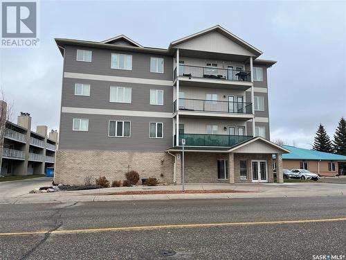 402 2930 Arens Road E, Regina, SK - Outdoor With Balcony With Facade