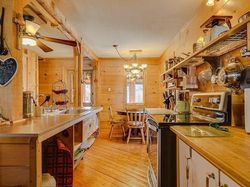 Kitchen - 814 Route Du Lac-Rond S., Montcalm, QC - Indoor Photo Showing Kitchen With Double Sink