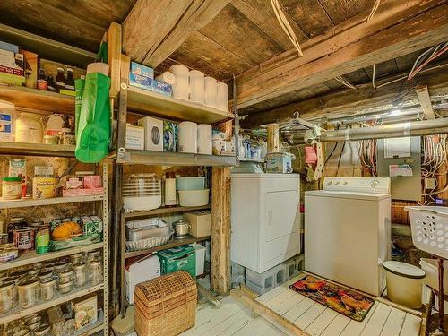 Basement - 814 Route Du Lac-Rond S., Montcalm, QC - Indoor Photo Showing Laundry Room