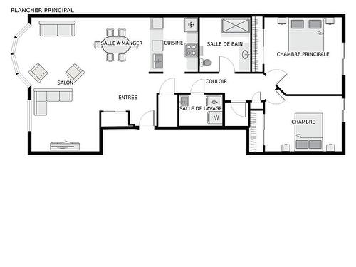 Drawing (sketch) - 302-162 Rue Gary-Carter, Montréal (Villeray/Saint-Michel/Parc-Extension), QC - Other