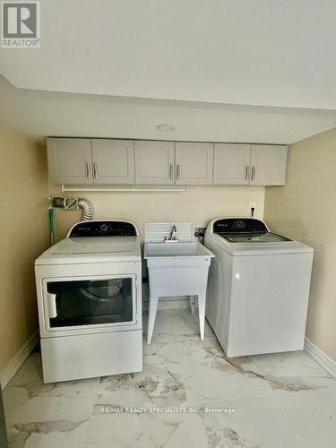 Bsmt - 56 Farrow Crescent, Ajax, ON - Indoor Photo Showing Laundry Room