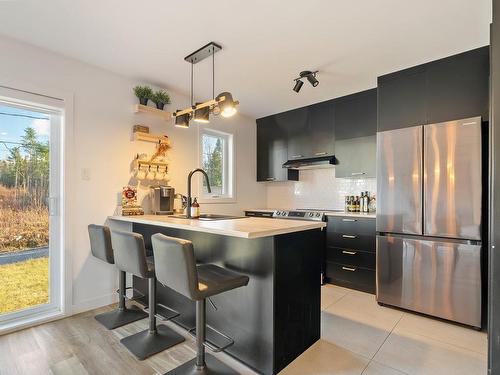 Kitchen - 23 Rue Robert-Laplante, Sainte-Catherine-De-La-Jacques-Cartier, QC - Indoor Photo Showing Kitchen With Upgraded Kitchen