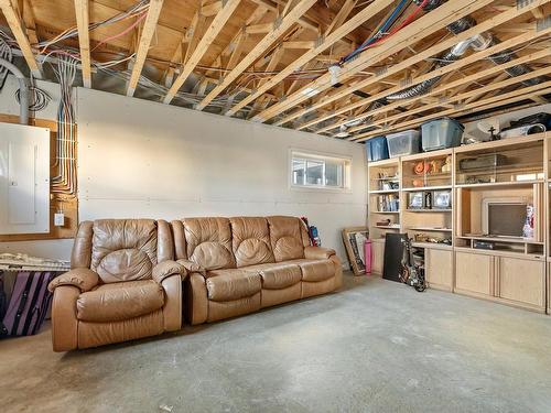 Family room - 23 Rue Robert-Laplante, Sainte-Catherine-De-La-Jacques-Cartier, QC - Indoor Photo Showing Basement