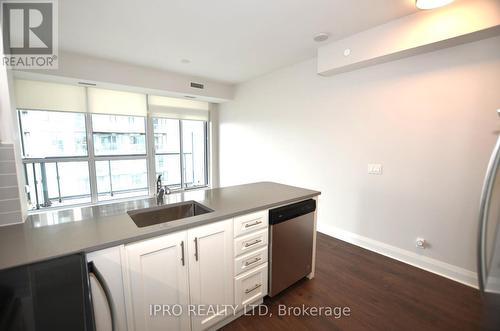 1302 - 15 Zorra Street, Toronto, ON - Indoor Photo Showing Kitchen